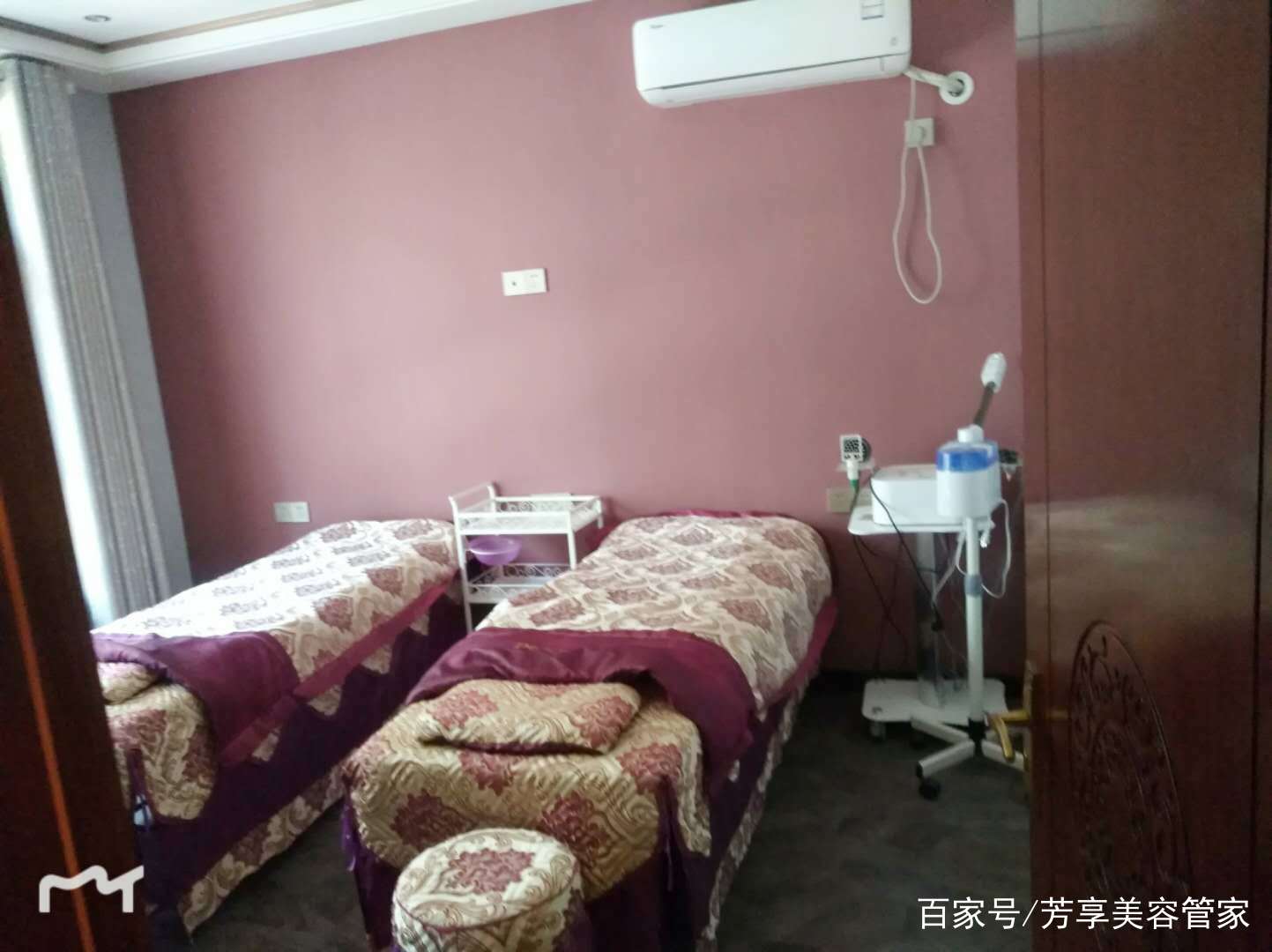 简约中式风格美容院加盟店装修案例