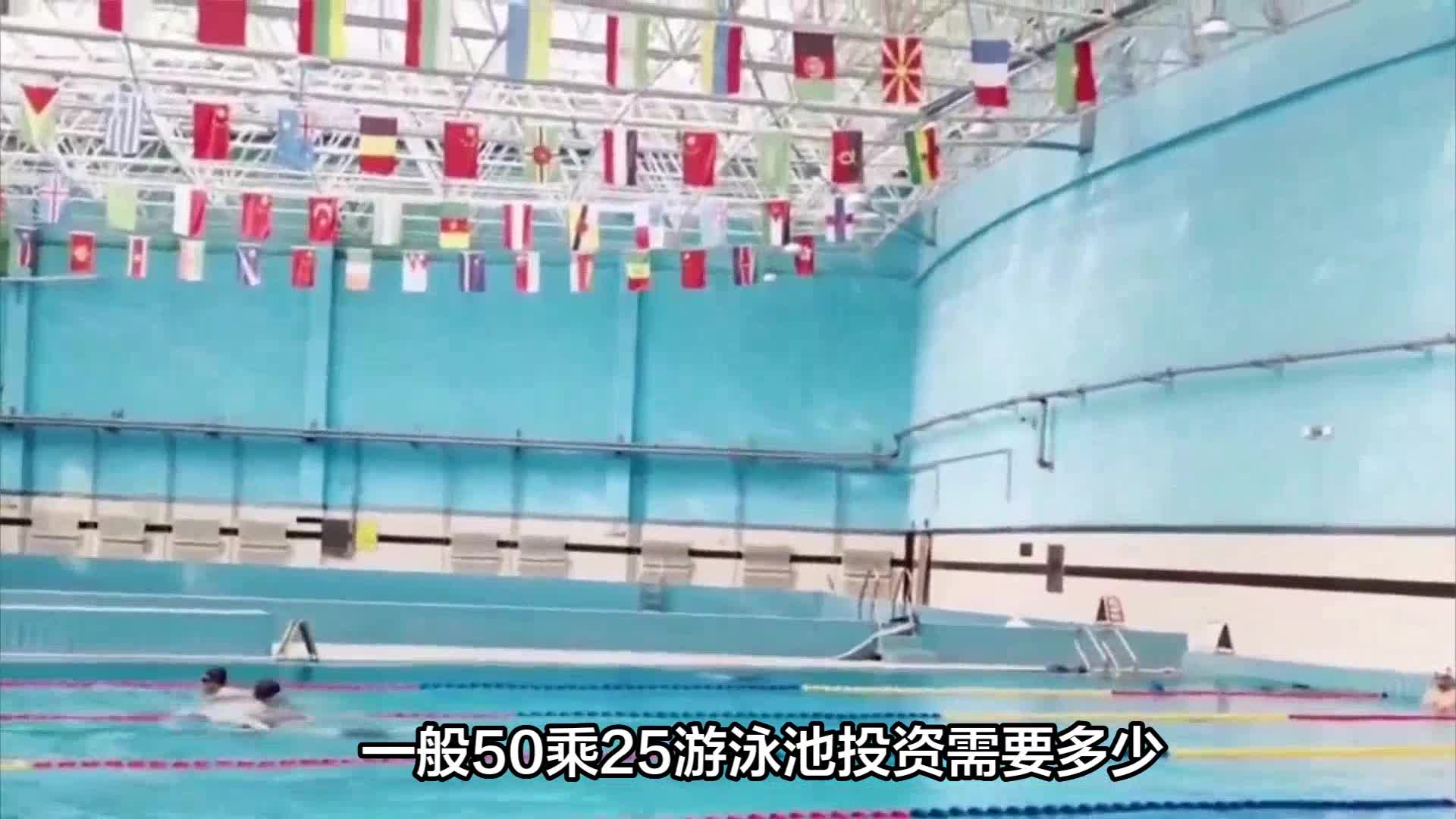 50×25游泳池造价图片